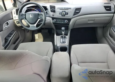 2012 Honda Civic Lx из США, поврежденный, VIN 2HGFB2F52CH572630